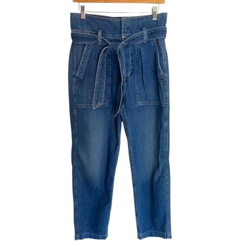 Citizens of Humanity Noelle Ultra High-Rise Belted Cargo Jeans 27